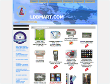 Tablet Screenshot of ldbmart.com